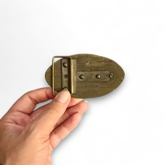 Vintage Honda Motorcycle Belt Buckle, Unisex removable, original condition - Picture 3 of 5